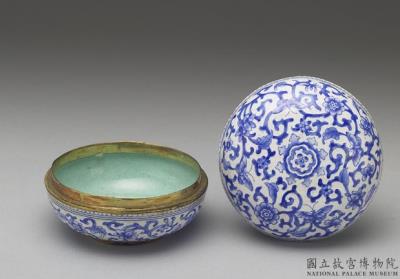 图片[2]-Copper box with painted enamel decor, Qing dynasty, Qianlong reign (1736-1795)-China Archive